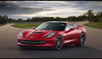 Chevrolet Corvette Stingray C7 2014 front